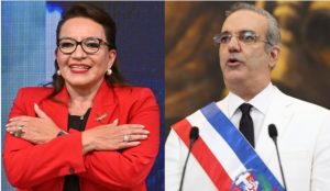 Presidenta de Honduras invita a Luis Abinader a toma de posesión